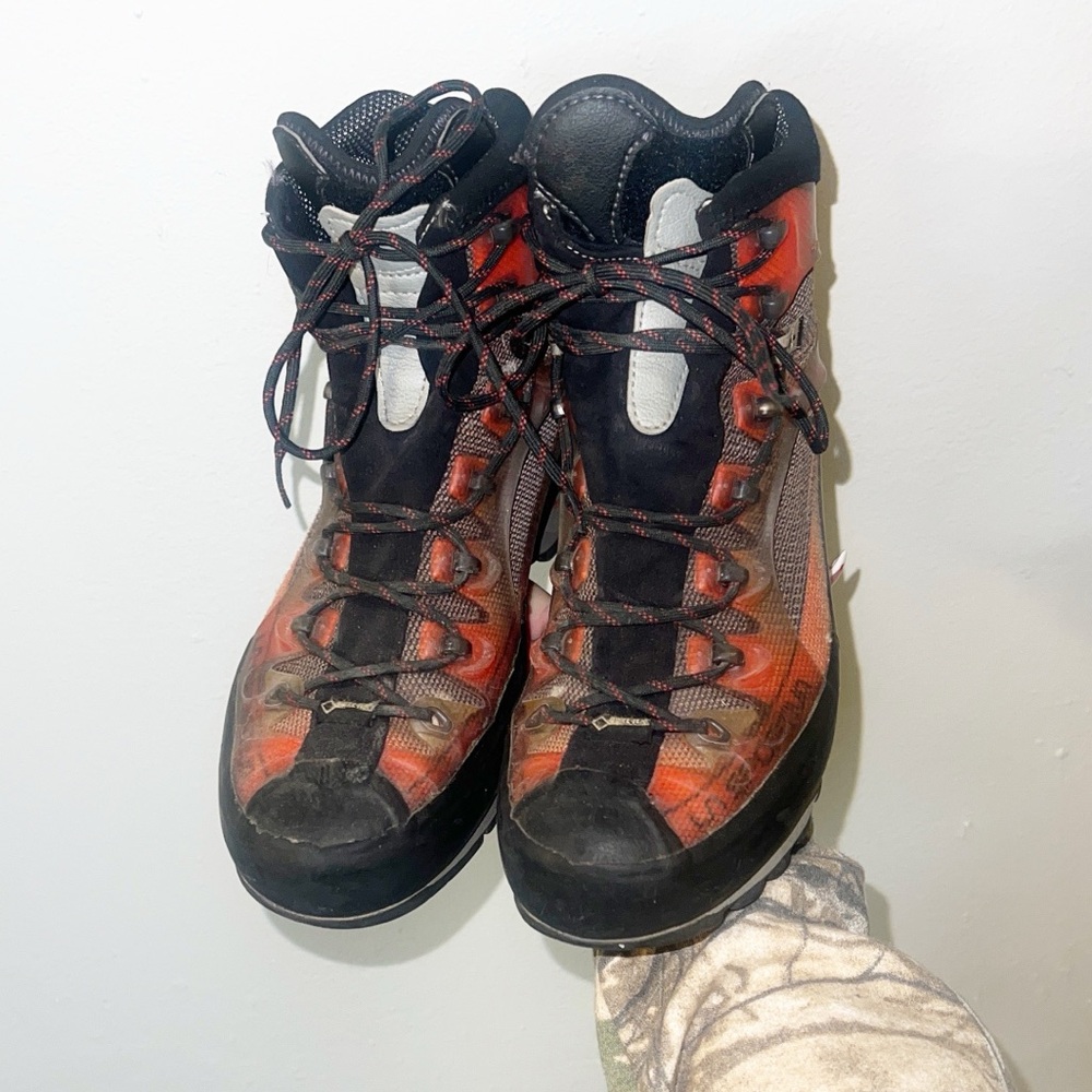 La Sportiva Trango Women’s Orange and Black Mountaineering Boots